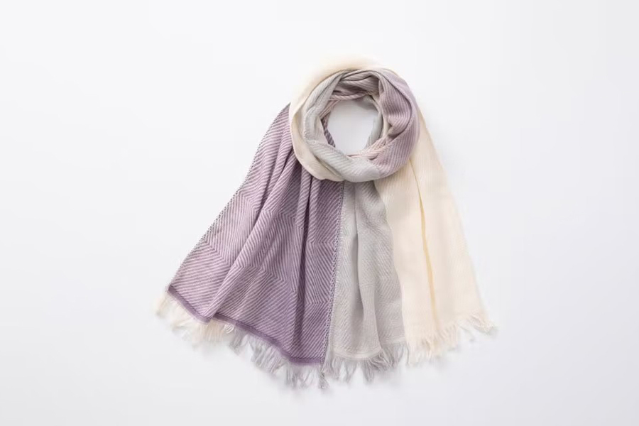 中川政七商店 - 今治棉紗圍巾 / 紫