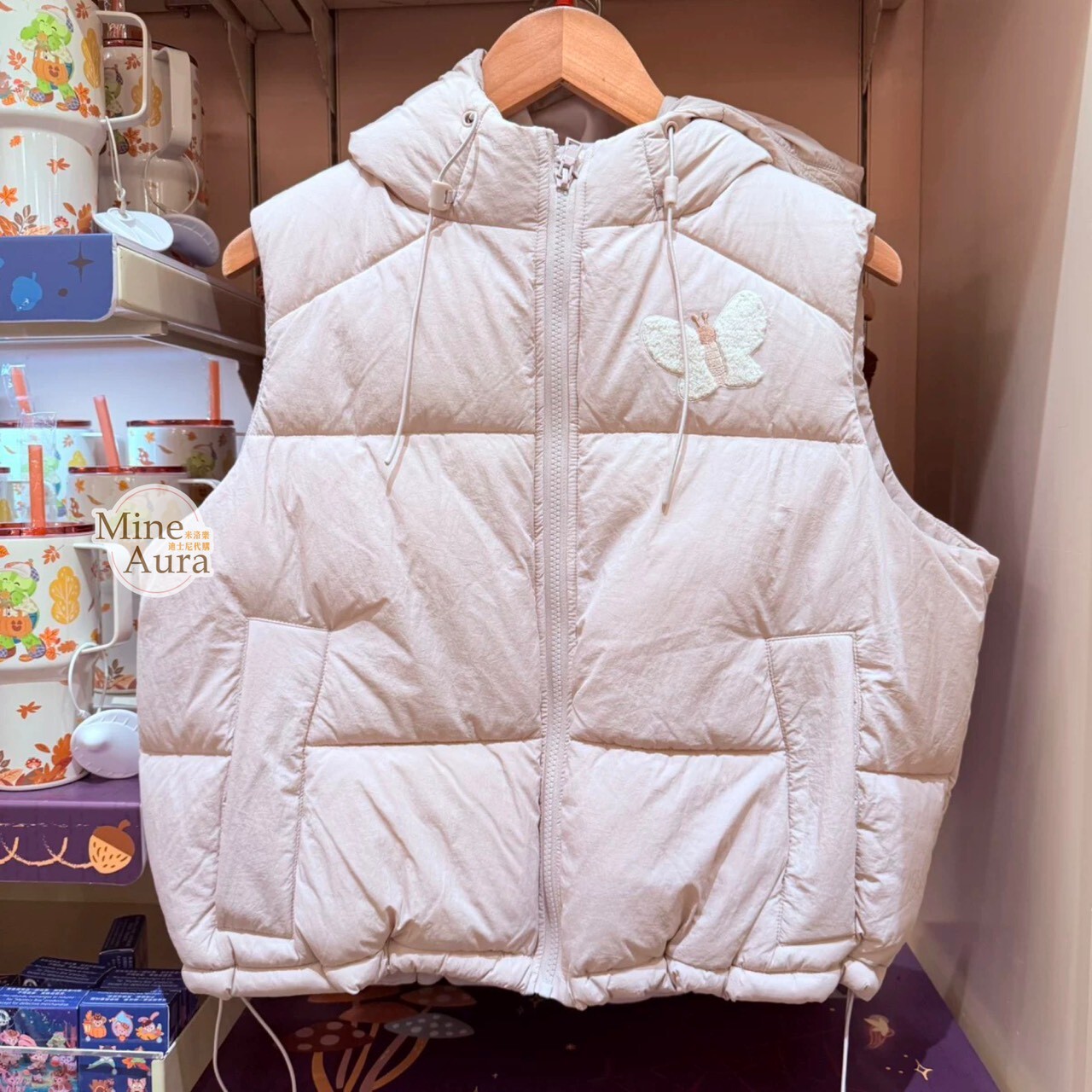 達菲 Duffy 與好友們 小小伙伴系列 玲娜貝兒 Lina bell 連帽 背心 -上海迪士尼樂園