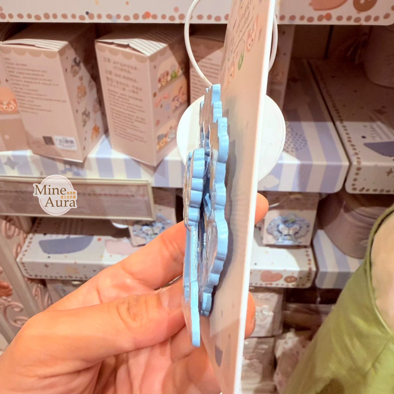 達菲 Duffy 與好友們 小小伙伴系列 造型 旋轉 徽章 PIN -上海迪士尼樂園