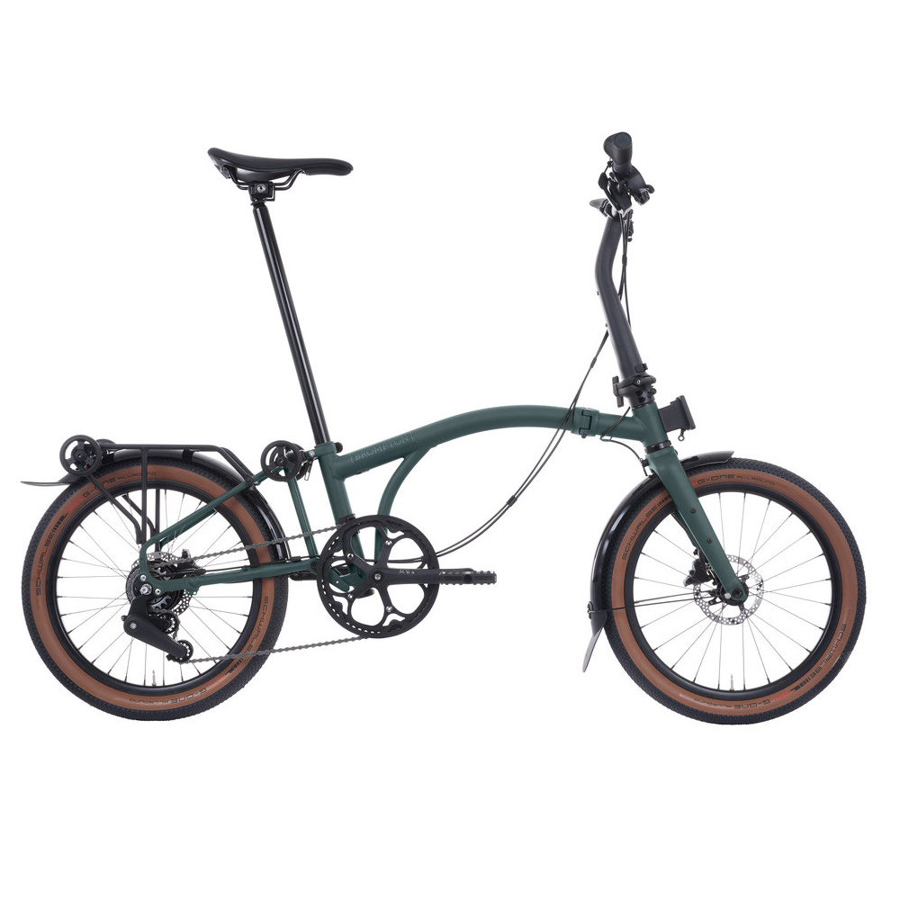 少量現貨! Brompton G Line 8速摺車 -Forest Green (包貨架)