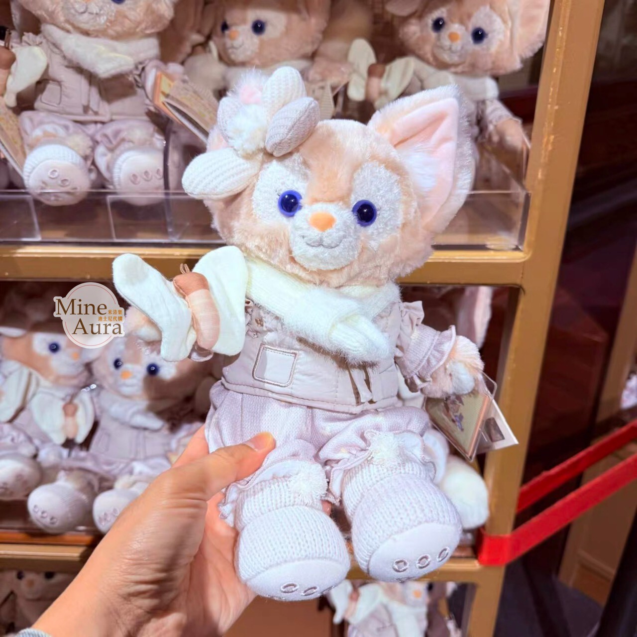 達菲 Duffy 與好友們 小小伙伴系列 玲娜貝兒 LinaBell SS號 娃娃 玩偶 -上海迪士尼樂園