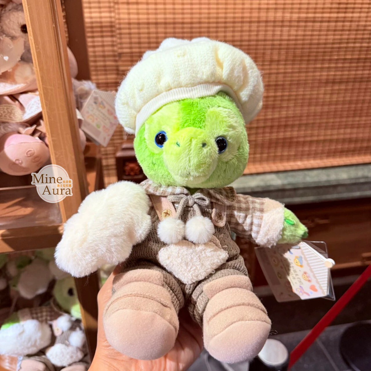 達菲 Duffy 與好友們 小小伙伴系列 奧樂米拉 海龜 OluMel SS號 娃娃 玩偶 -上海迪士尼樂園