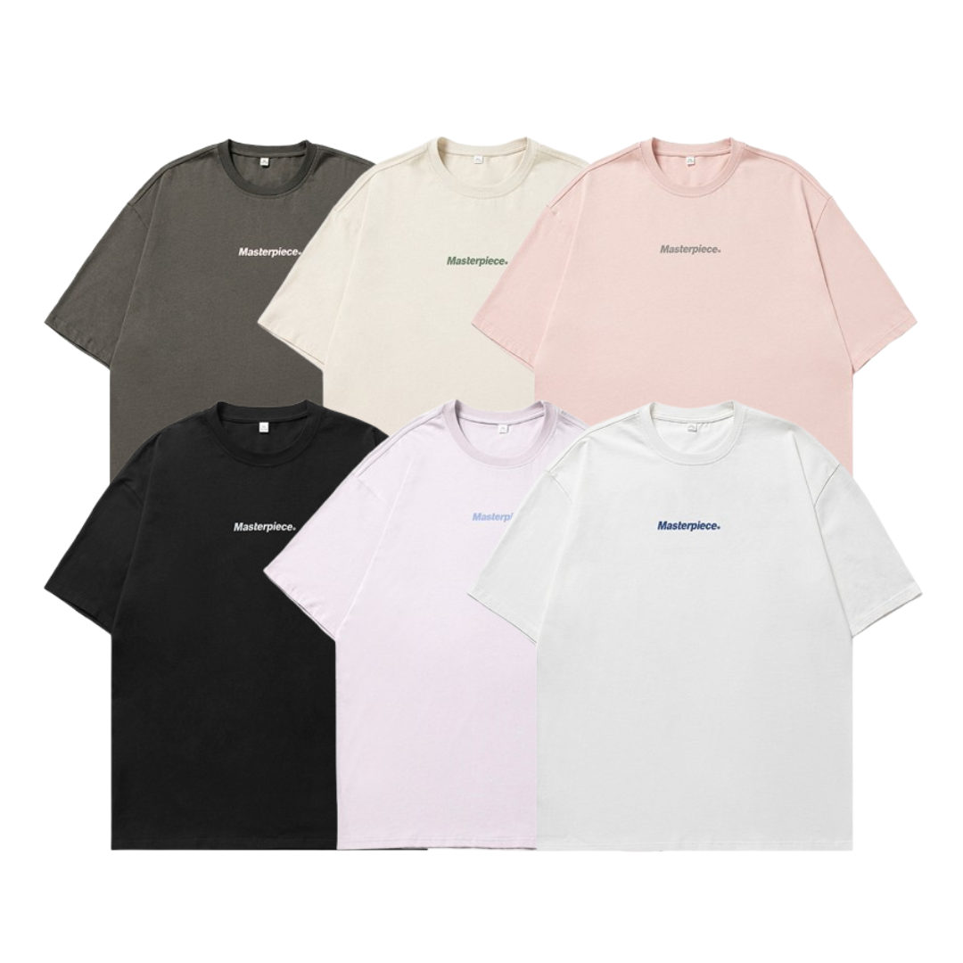 Masterpiece 基礎字母寬鬆T恤 L1992