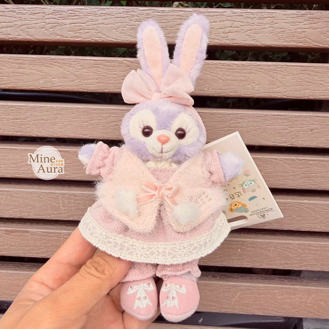 達菲 Duffy 與好友們 小小伙伴系列 史黛拉露 星黛露 StellaLou 鑰匙圈 吊飾 -上海迪士尼樂園