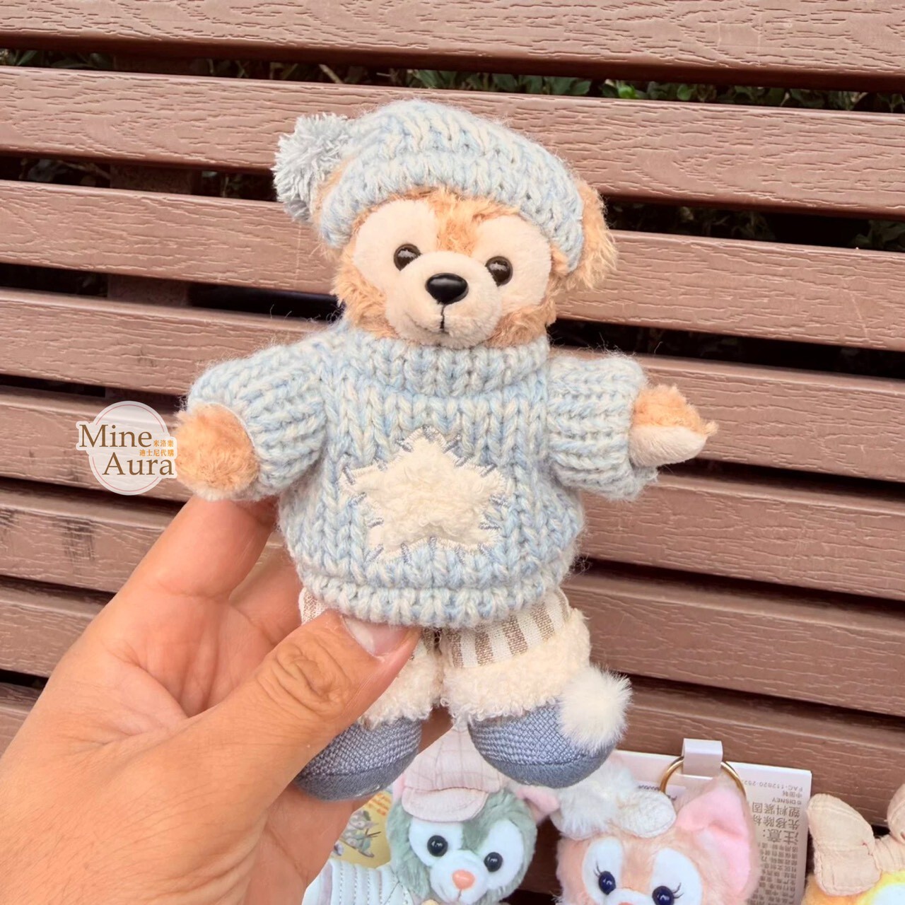 達菲 Duffy 與好友們 小小伙伴系列 達菲 Duffy 鑰匙圈 吊飾 -上海迪士尼樂園