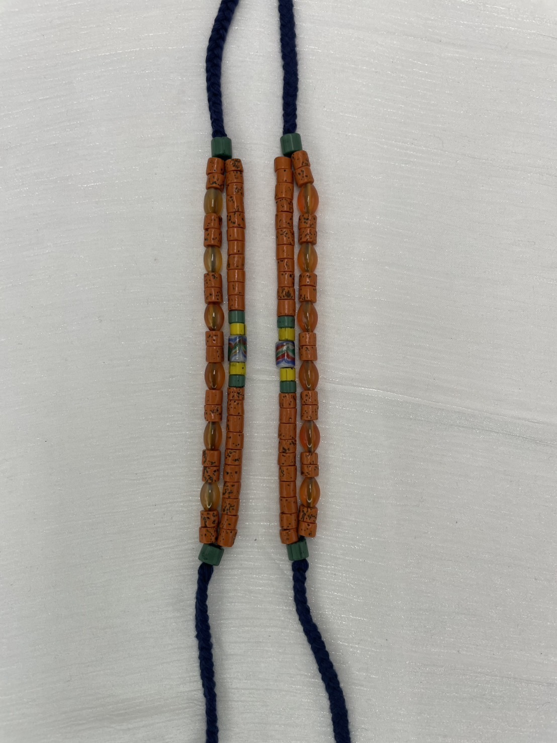 W-No.43傳統花珠兩排手鍊13cm