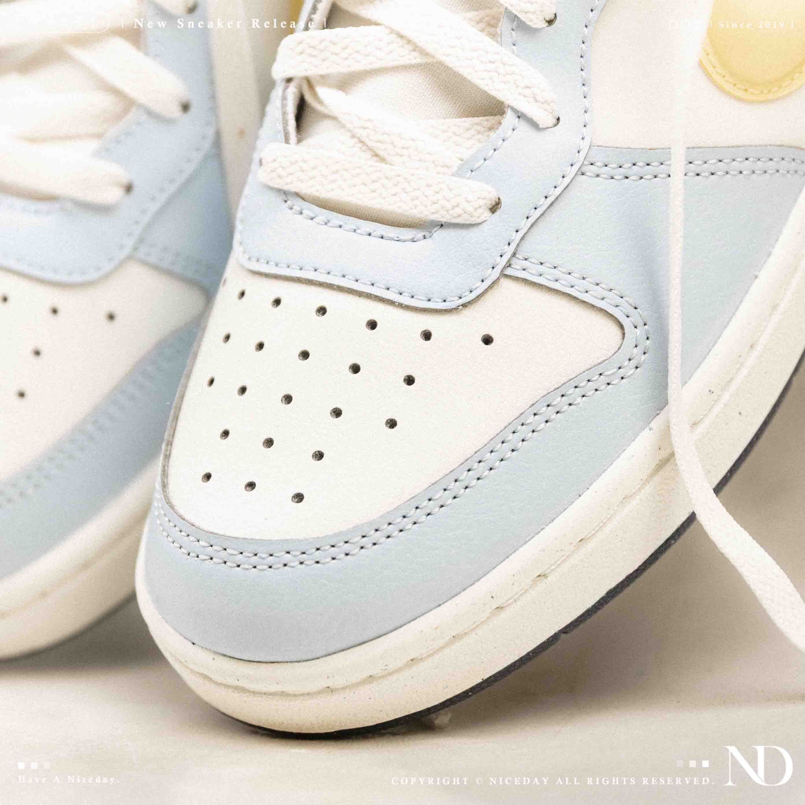 NICEDAY 現貨 Nike Court Borough Low Recraft 水藍 液態 黃 鳳梨 泡泡勾 女鞋 IM6698-171