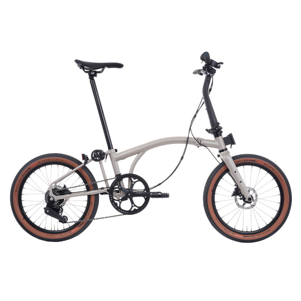 少量現貨! Brompton G Line 8速摺車 -Traildust White (包貨架)