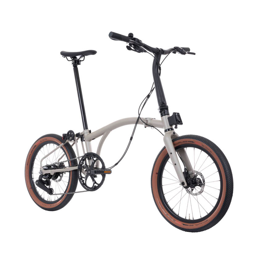 少量現貨! Brompton G Line 8速摺車 -Traildust White (包貨架)