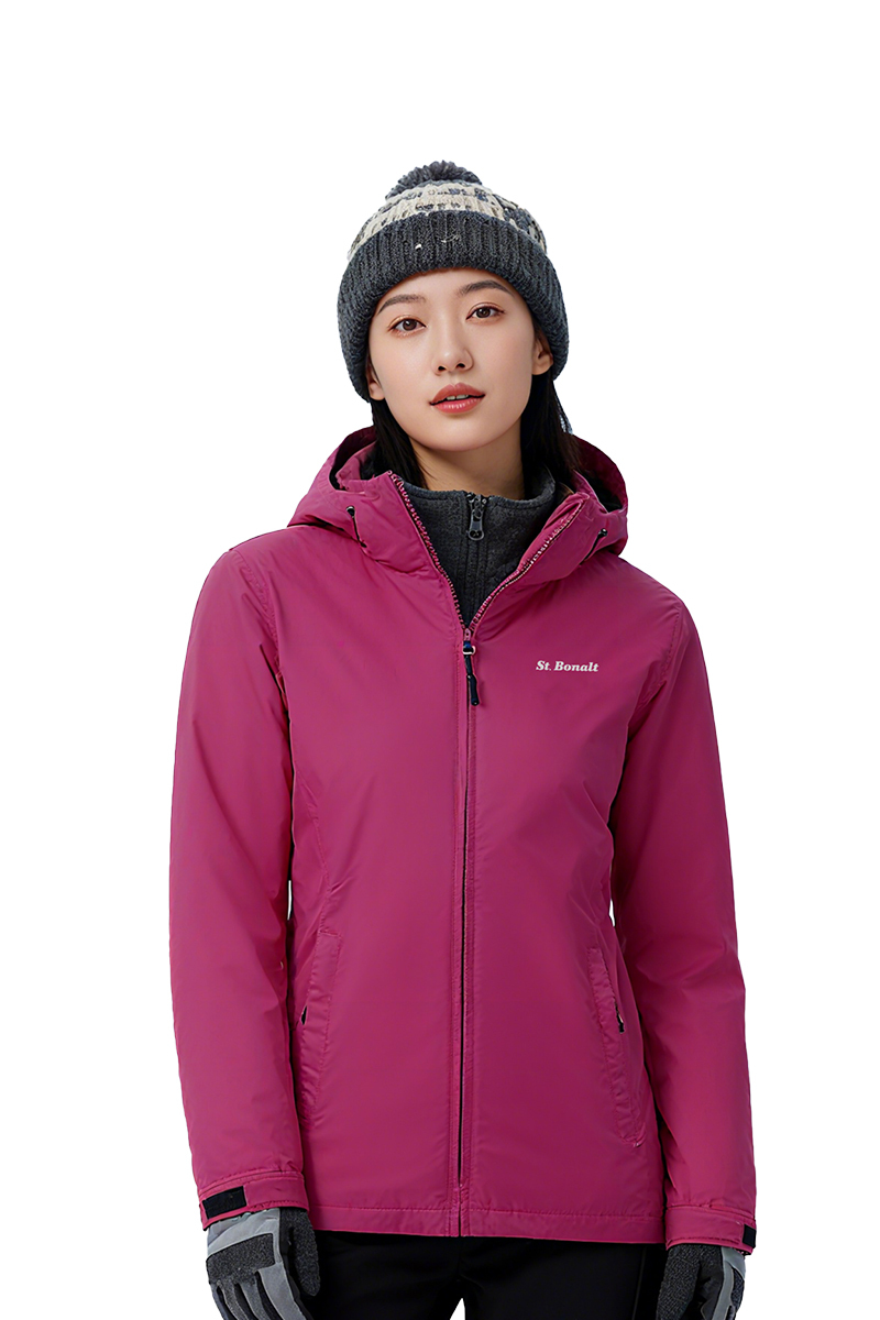 三合一抓絨衝鋒衣｜女款 FW0051 (防風、防水、保暖、透氣、外套)