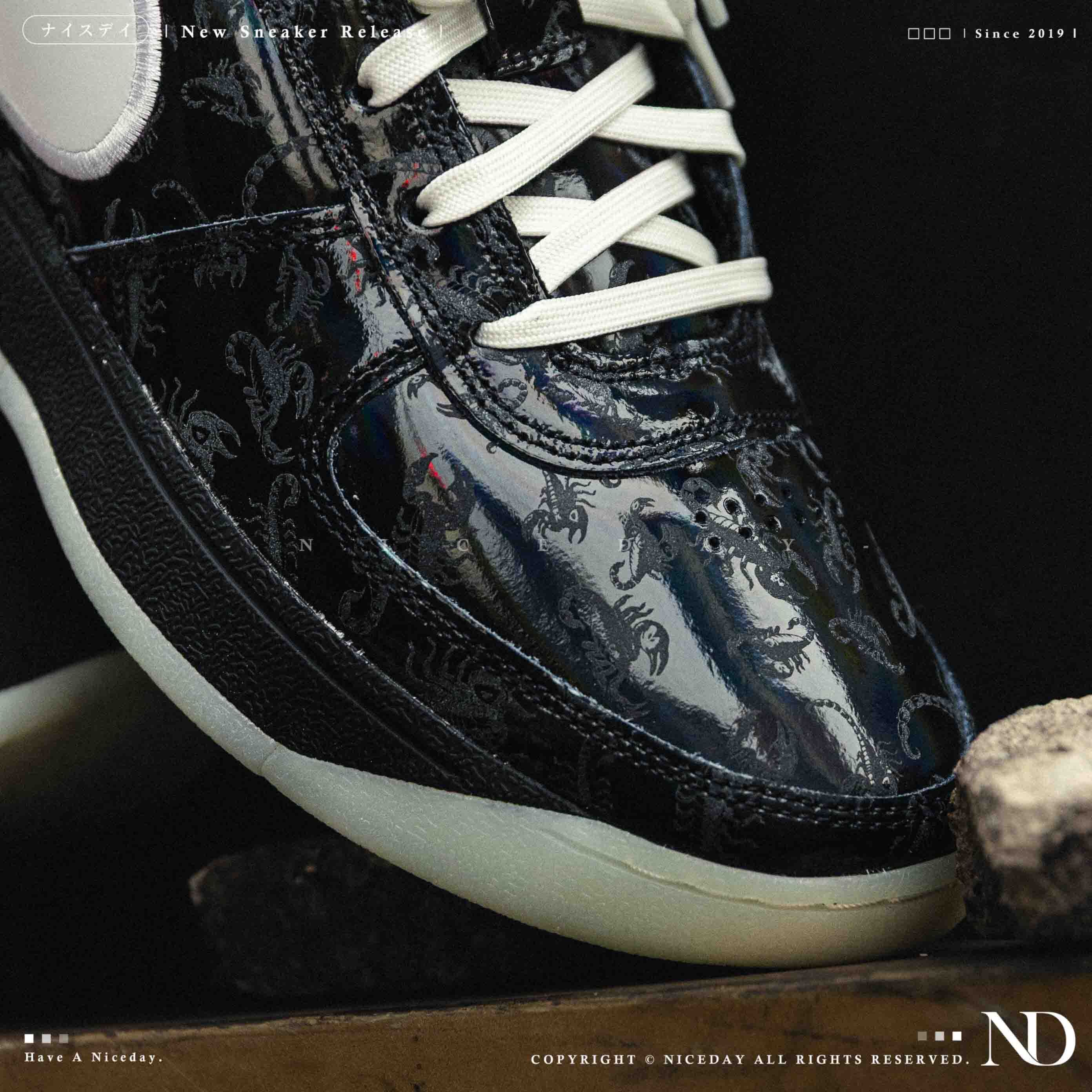 NICEDAY 現貨 Nike Book 1 Scorpion EP 萬聖節 蠍子 螢光 黑白 亮面 特殊 黑 IM7616-001