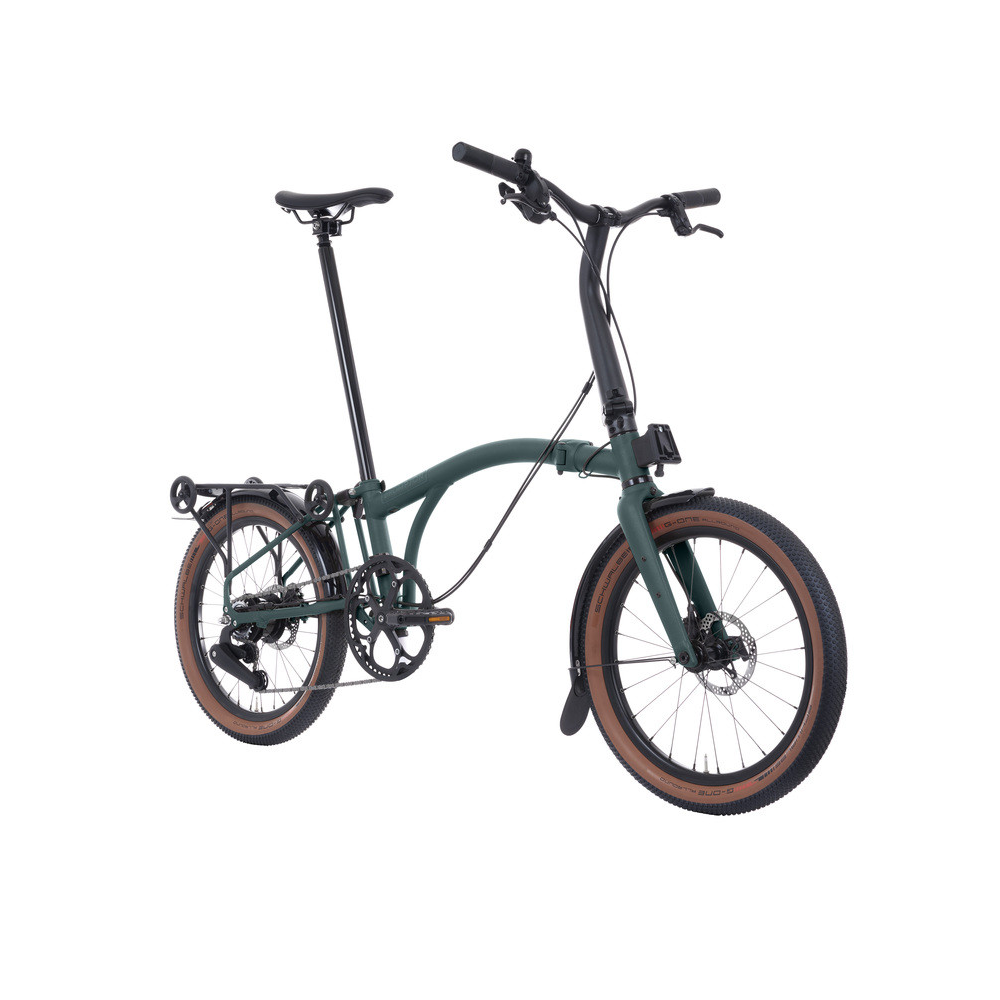 少量現貨! Brompton G Line 8速摺車 -Forest Green (包貨架)