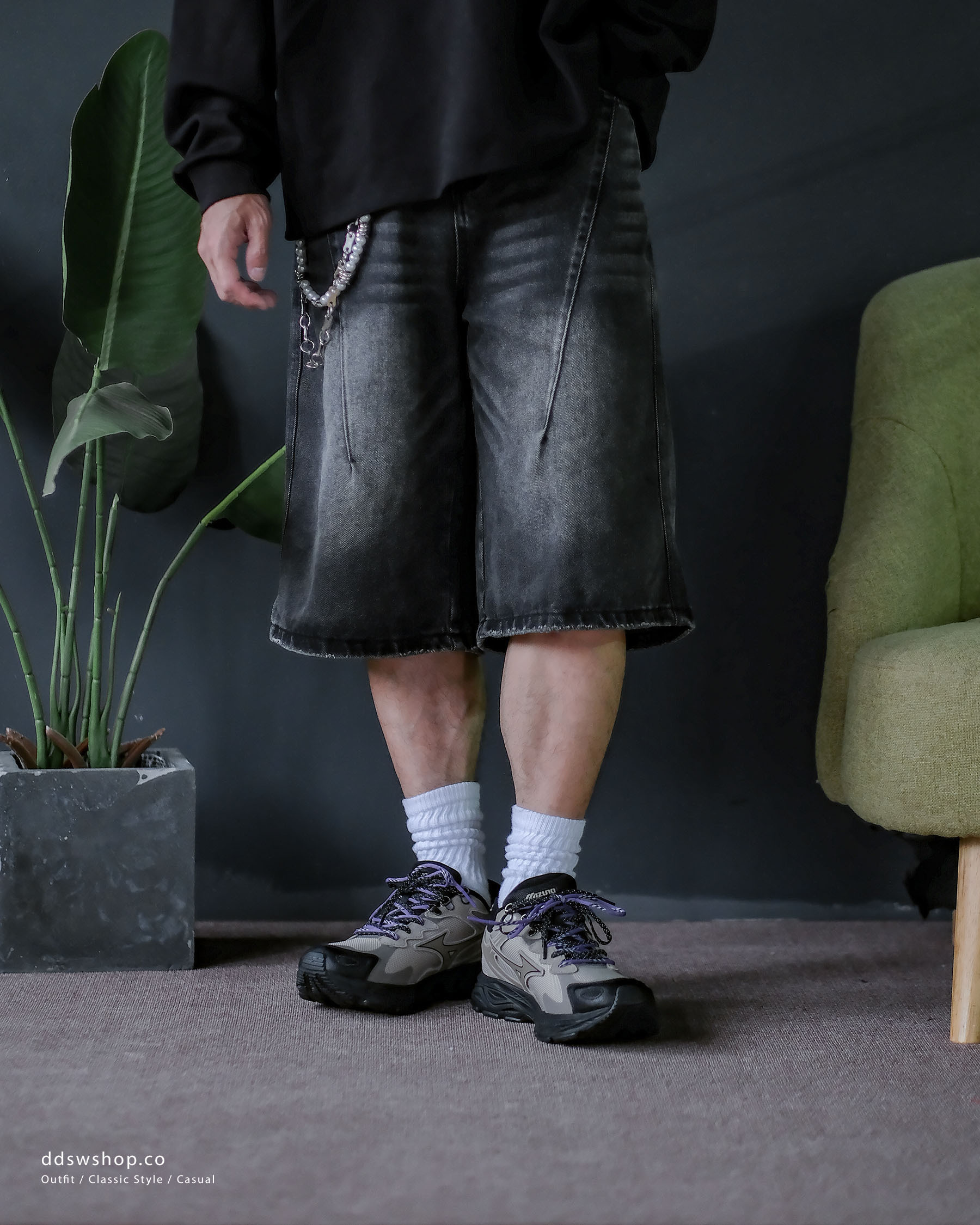 "代購" MIZUNO Racer S 復古跑鞋 卡其 雙鞋帶 防潑水 D1GH263502