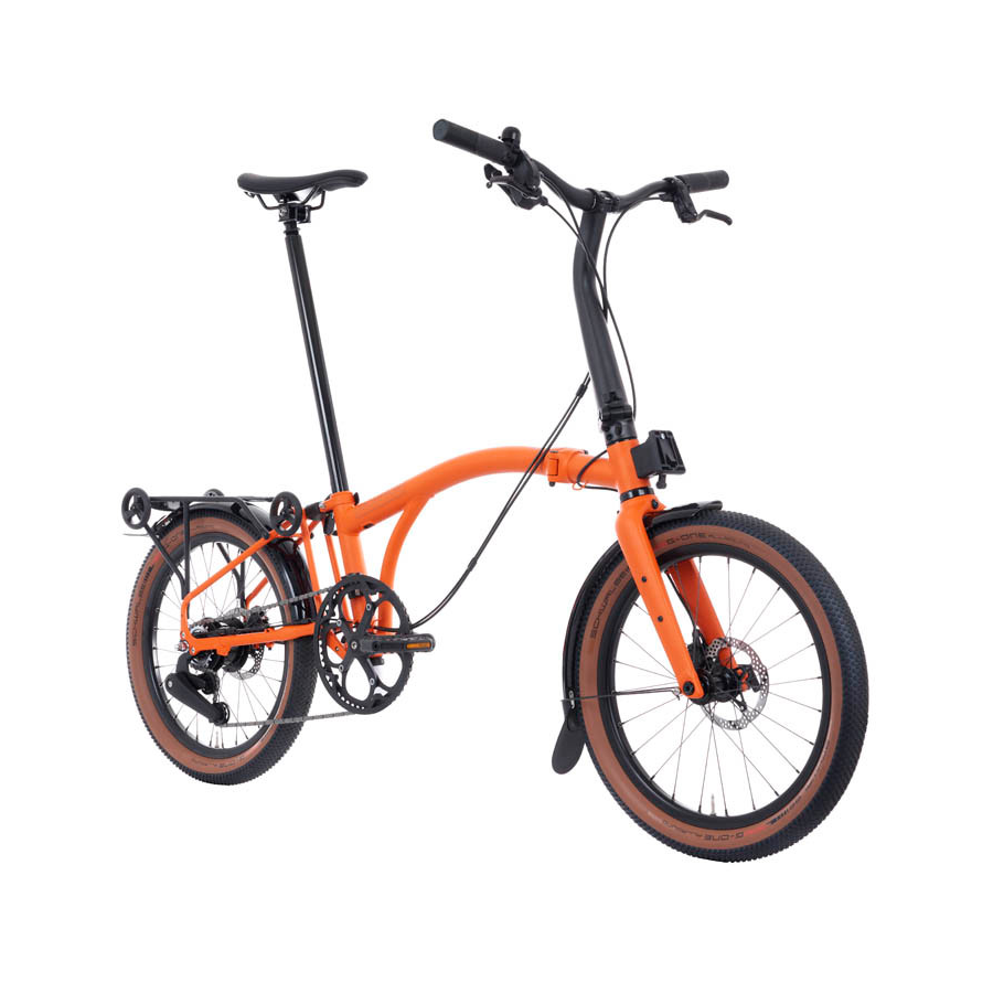 少量現貨! Brompton G Line 8速摺車 -Adventure Orange (包貨架)