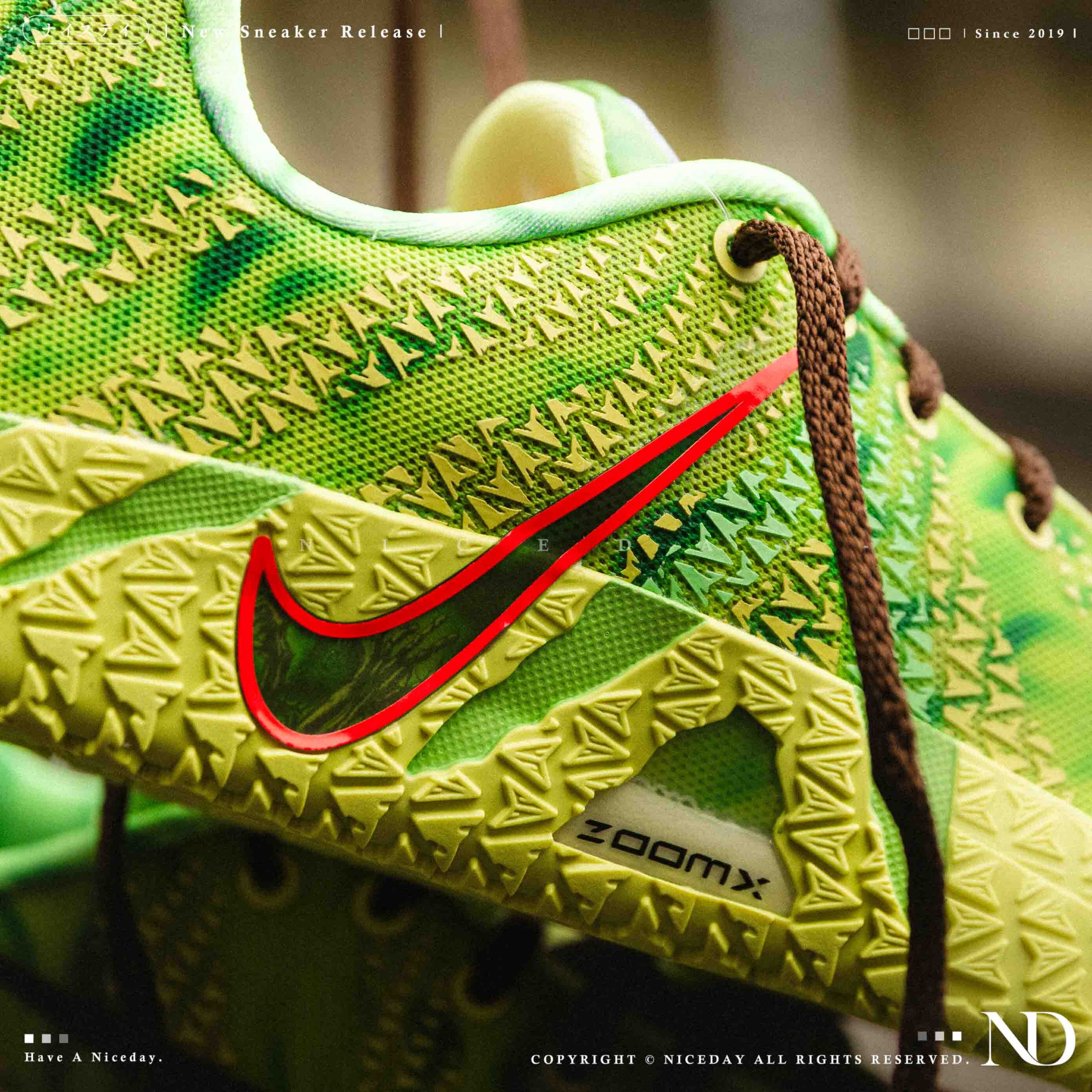 NICEDAY 代購 NIKE JA 3 Zombie 萬聖節 綠色 青竹絲 莫蘭特 實戰 籃球鞋 HV9924-700