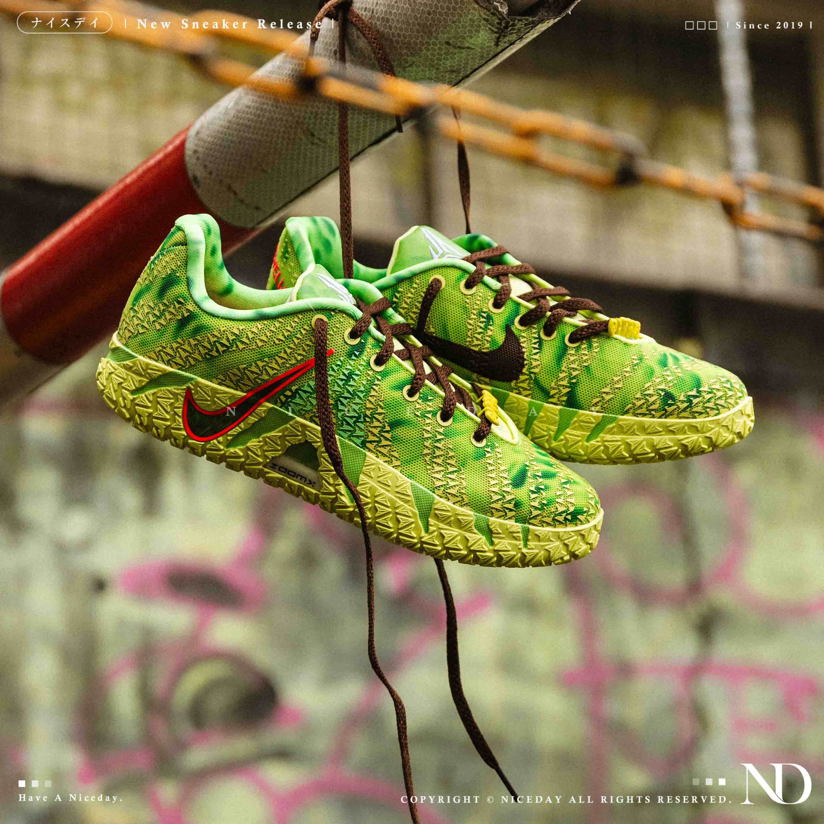 NICEDAY 代購 NIKE JA 3 Zombie 萬聖節 綠色 青竹絲 莫蘭特 實戰 籃球鞋 HV9924-700