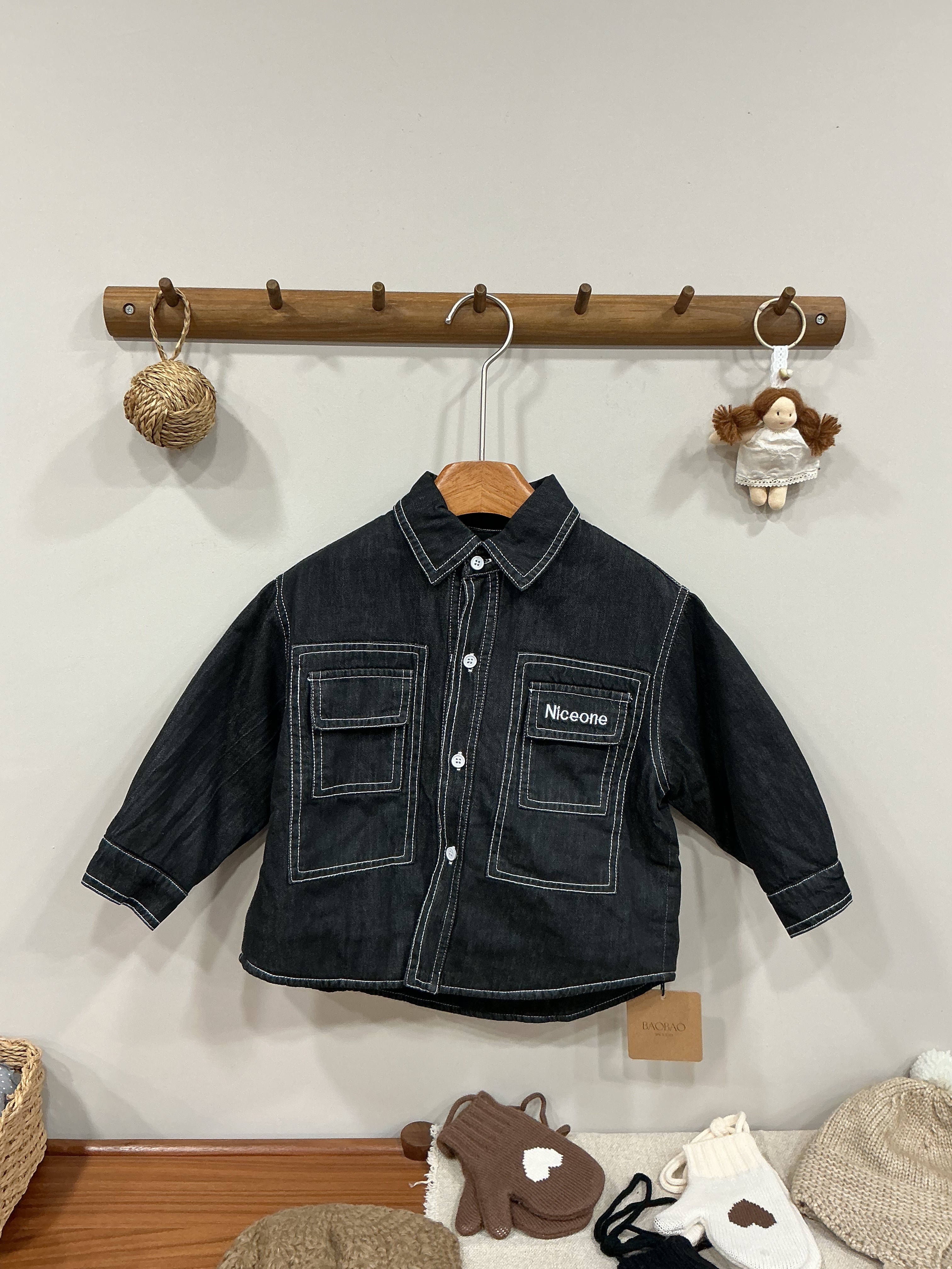 A03266薄鋪棉襯衫