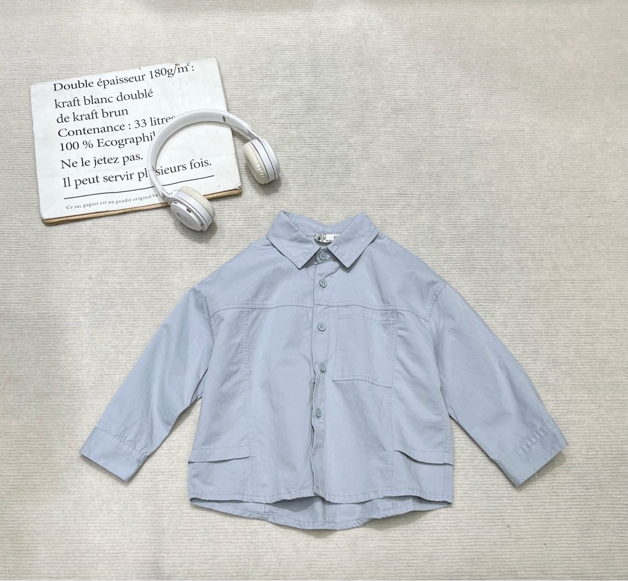 A03190側邊設計襯衫