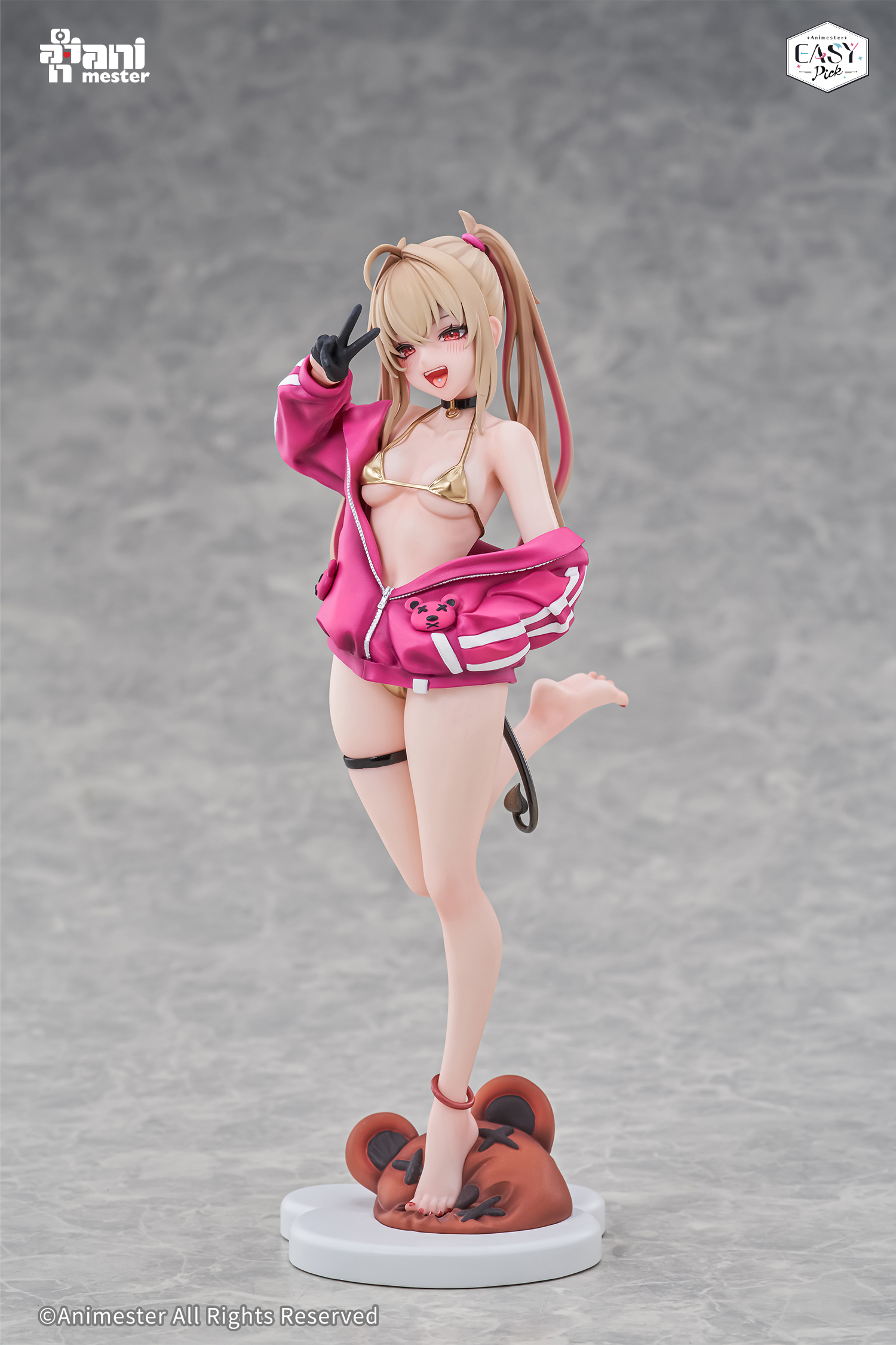 「ACG.GO」「預購」日版 大漫匠Animester - 【Easy Pick】甜心降臨 阿庫咪 (原畫：StarCat) 1/9 Scale Figure
