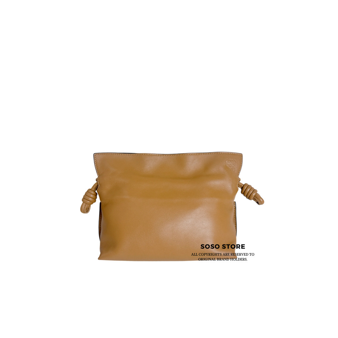 Loewe Flamenco Nano Bag - Brown / Ghw