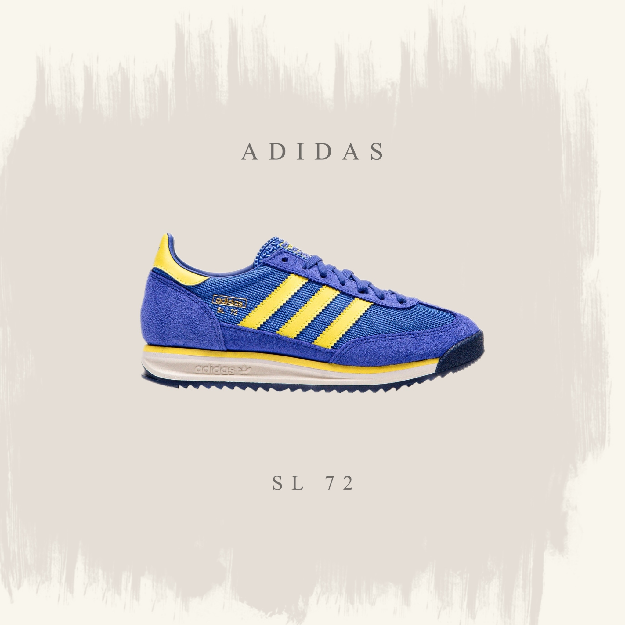 ADIDAS SL 72 RS 藍黃 麂皮 金標 休閒 男鞋 JH5102