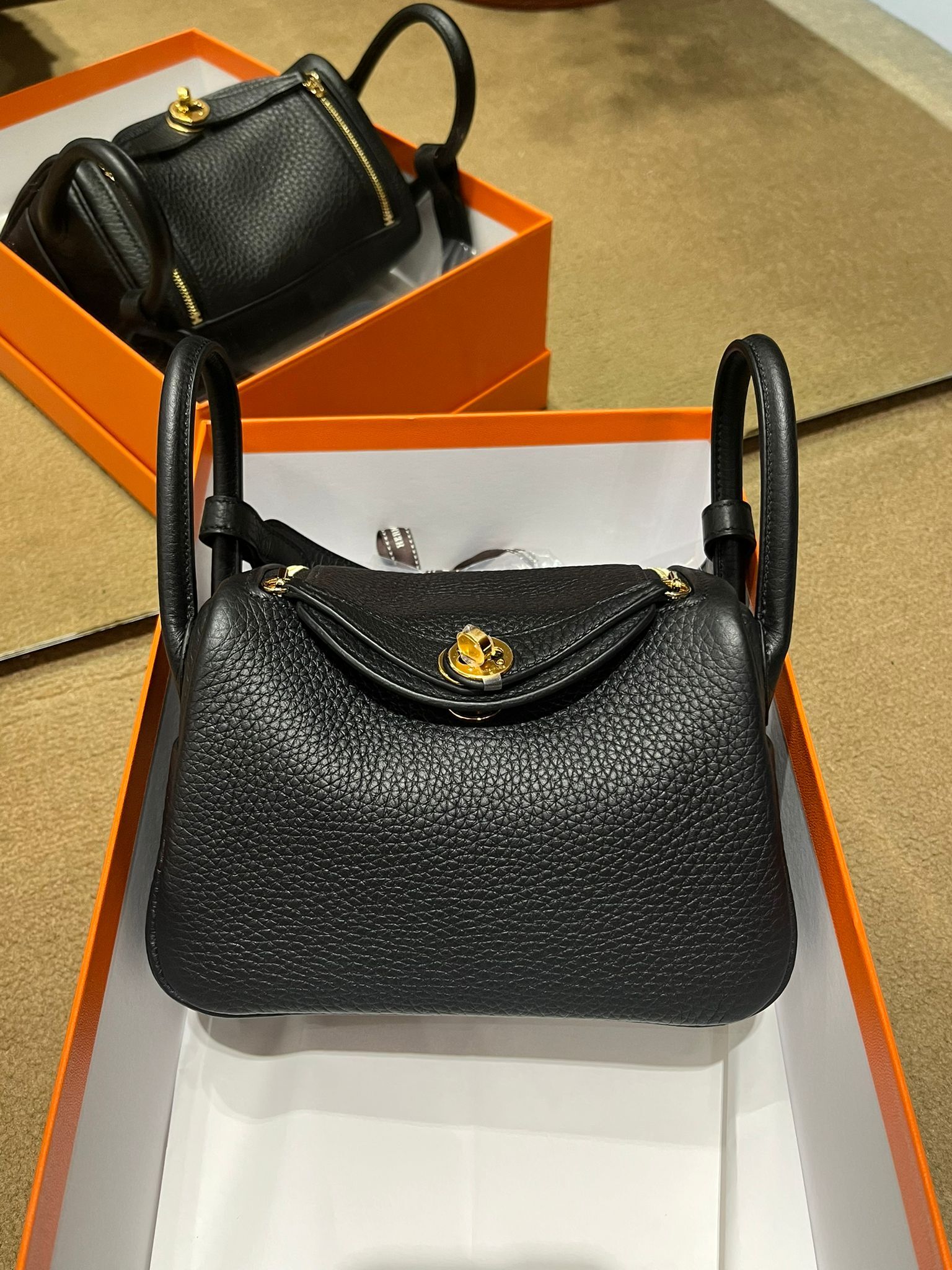 Lindy mini ii  89 noir cc tc K（二代：肩帶長92cm)