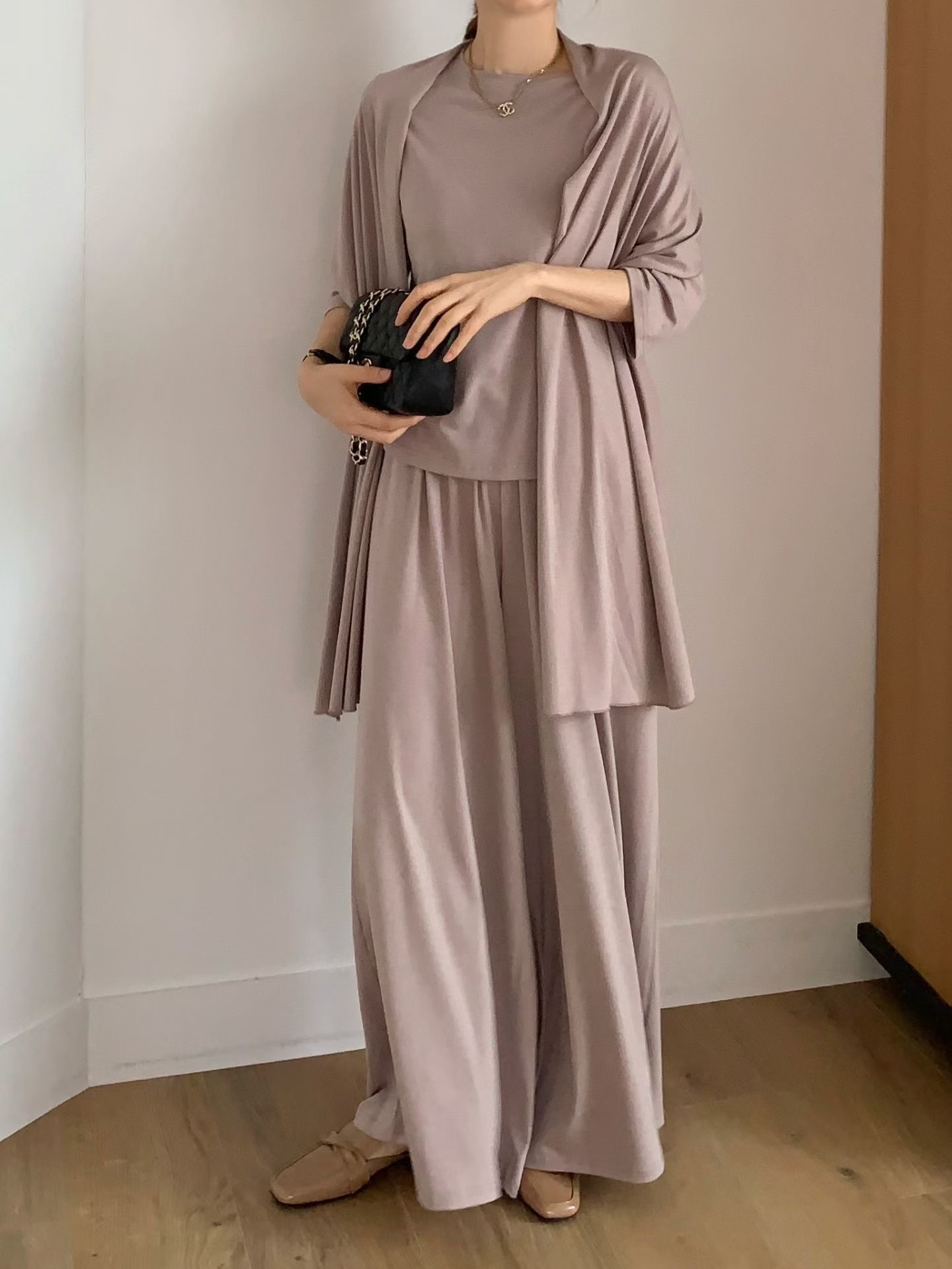 【現貨】極簡高質感套裝 顯瘦修長穿搭