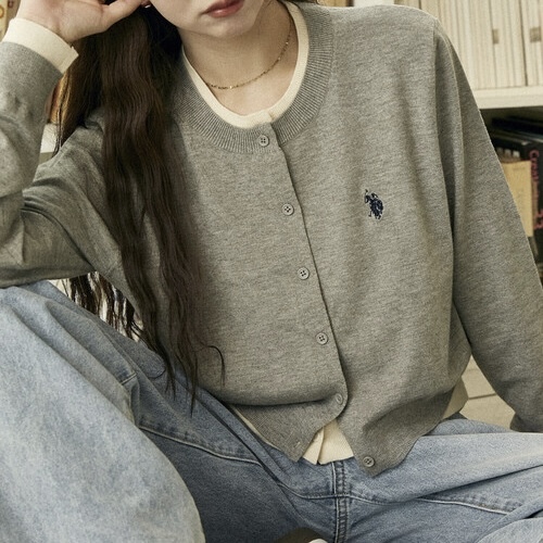 U.S. POLO ASSN. x PUBLUX 假兩件 針織衫 外套 上衣 長袖 撞色 98100832