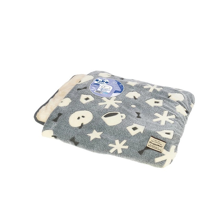 DoggyMan 冬日時間 寵物保暖睡袋 銀灰色