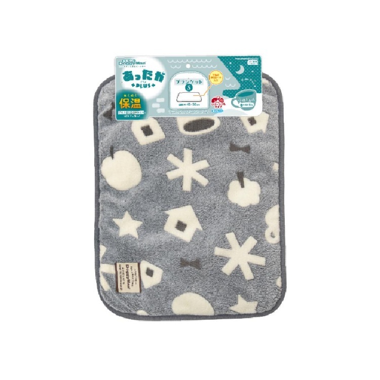 DoggyMan 冬日時間 保暖軟墊  銀灰色 S