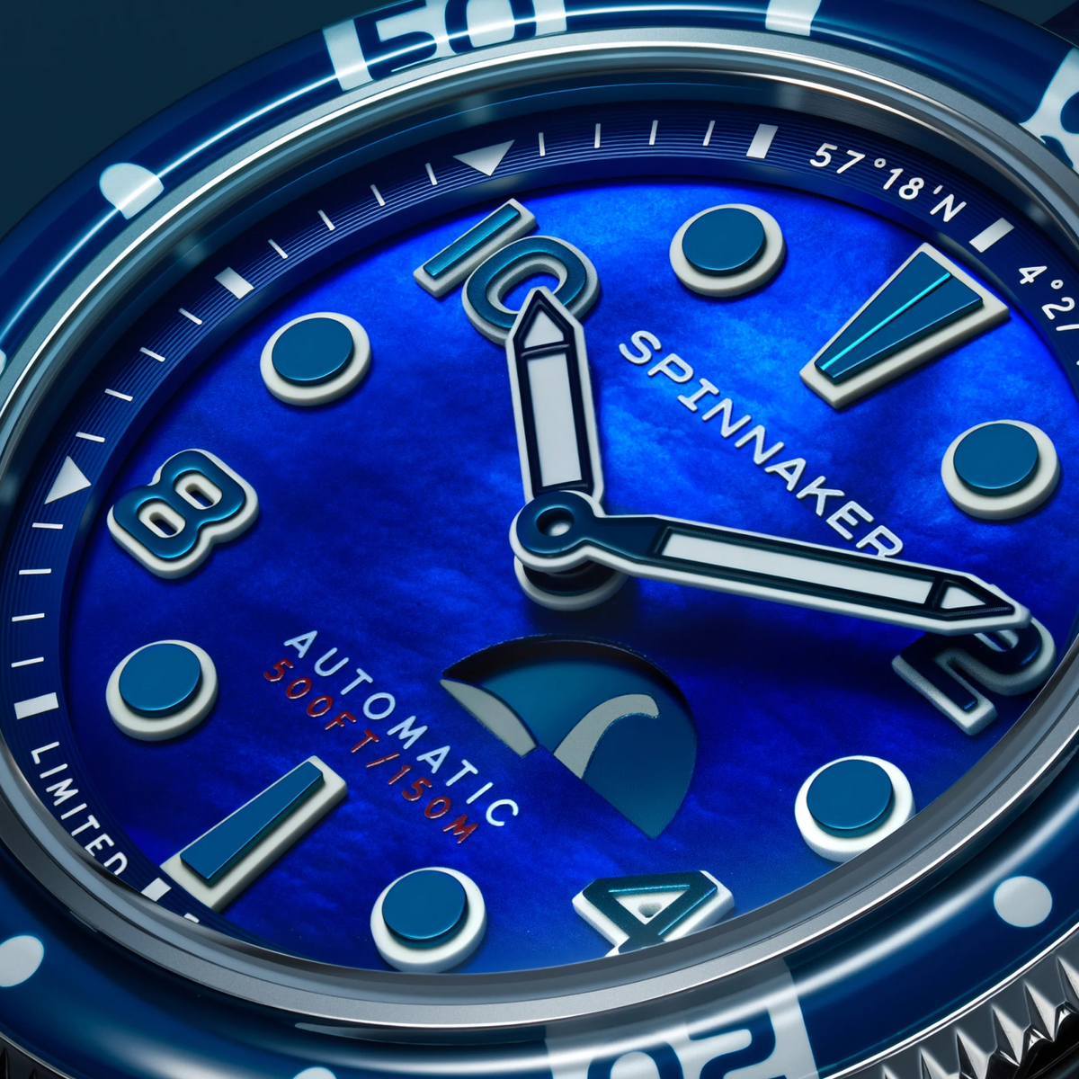 Spinnaker Fleuss Automatic Nessie Pearl Diver 尼斯湖水怪 限量版 SP-5168-01