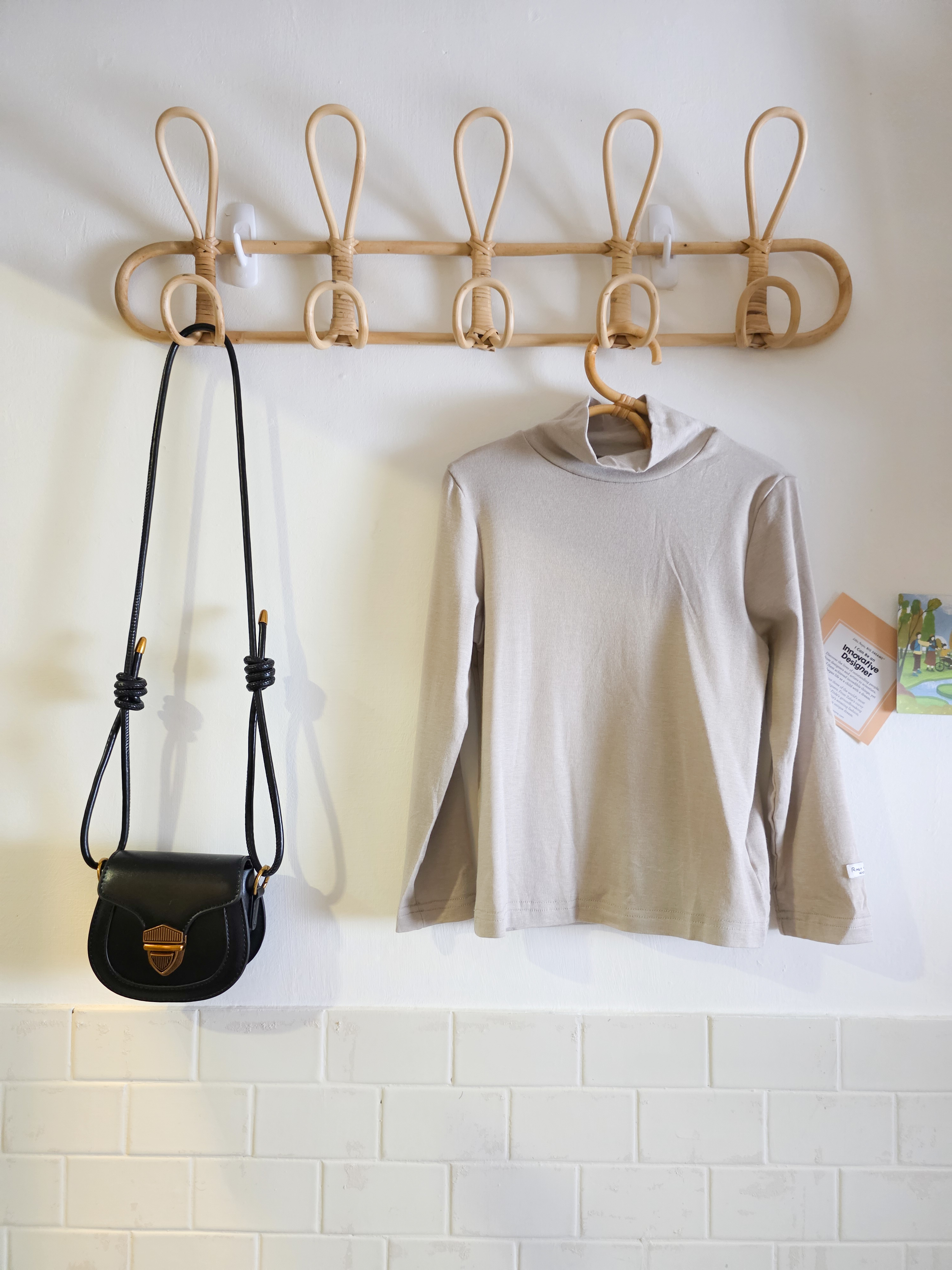 米灰色高領上衣(PE)