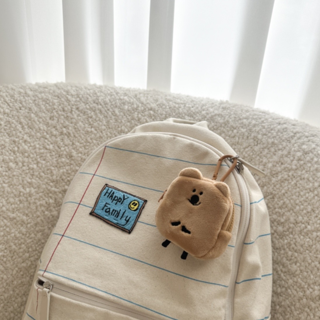 韓國 DINOTAENG QUOKKA 耳機包吊飾