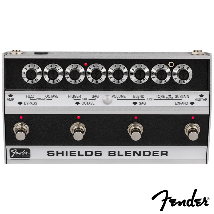 Fender Shields Blender™ 八度/Fuzz 效果器