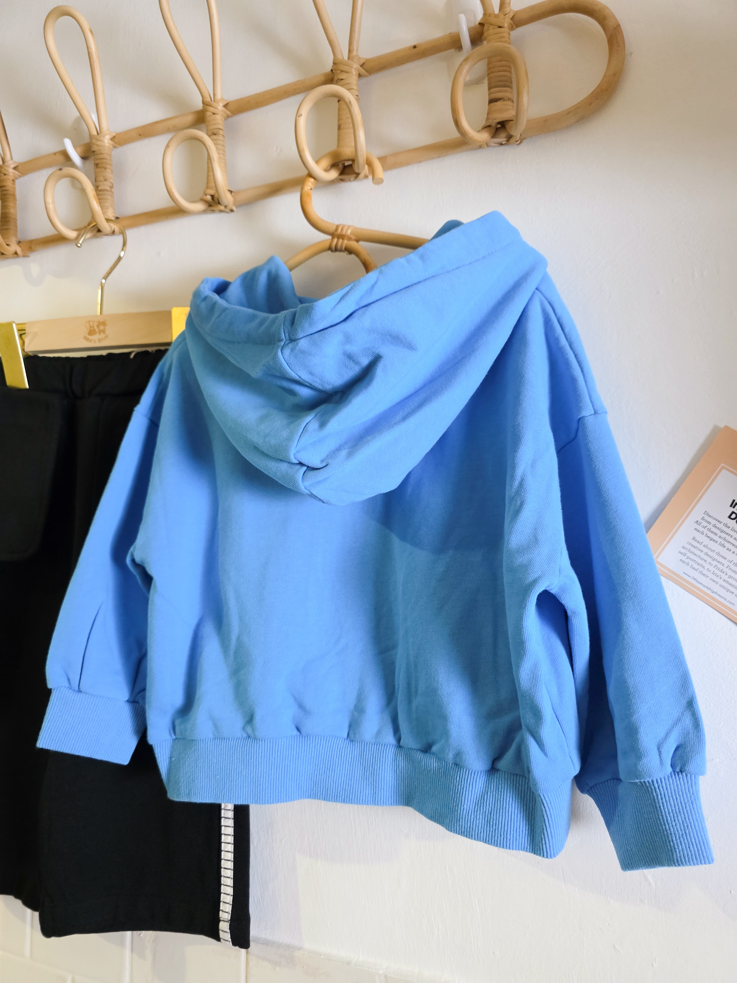 寶藍連帽外套(PE)