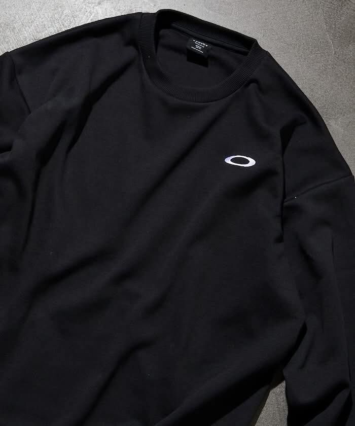 日本 OAKLEY Foundational Fleece L/S Crew 4 科技布料大學踢