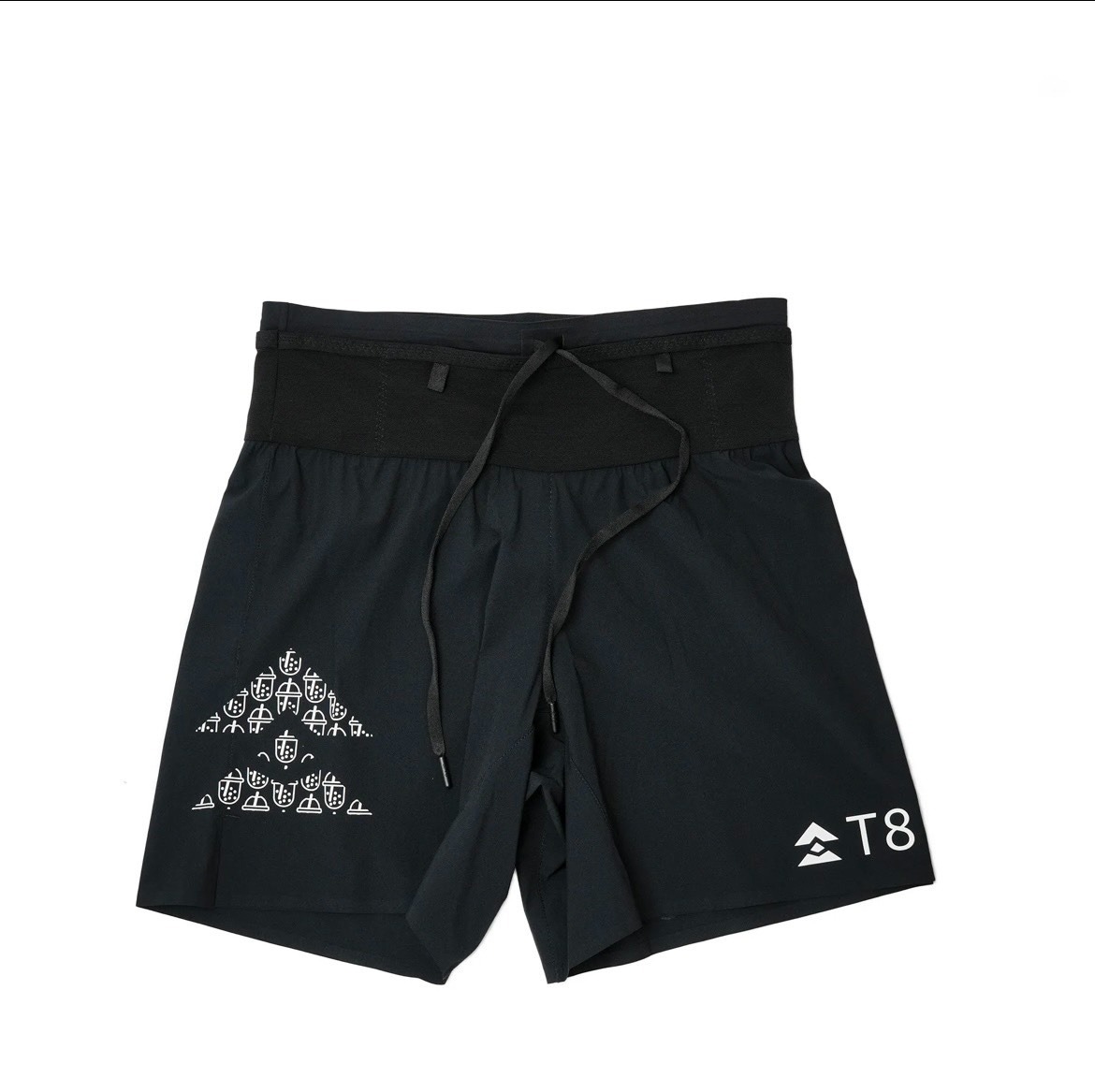 T8 男款 Sherpa 雪巴跑步短褲 珍奶應援款