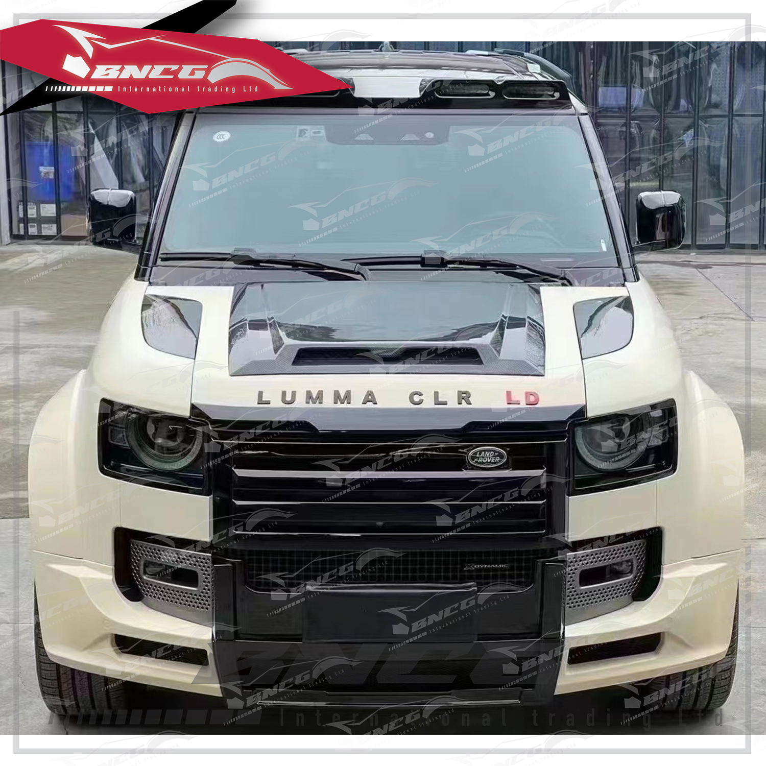 路虎 Land Rover Defender LUMAN款 塑料PP 外觀件 空力套件 FRP引擎蓋