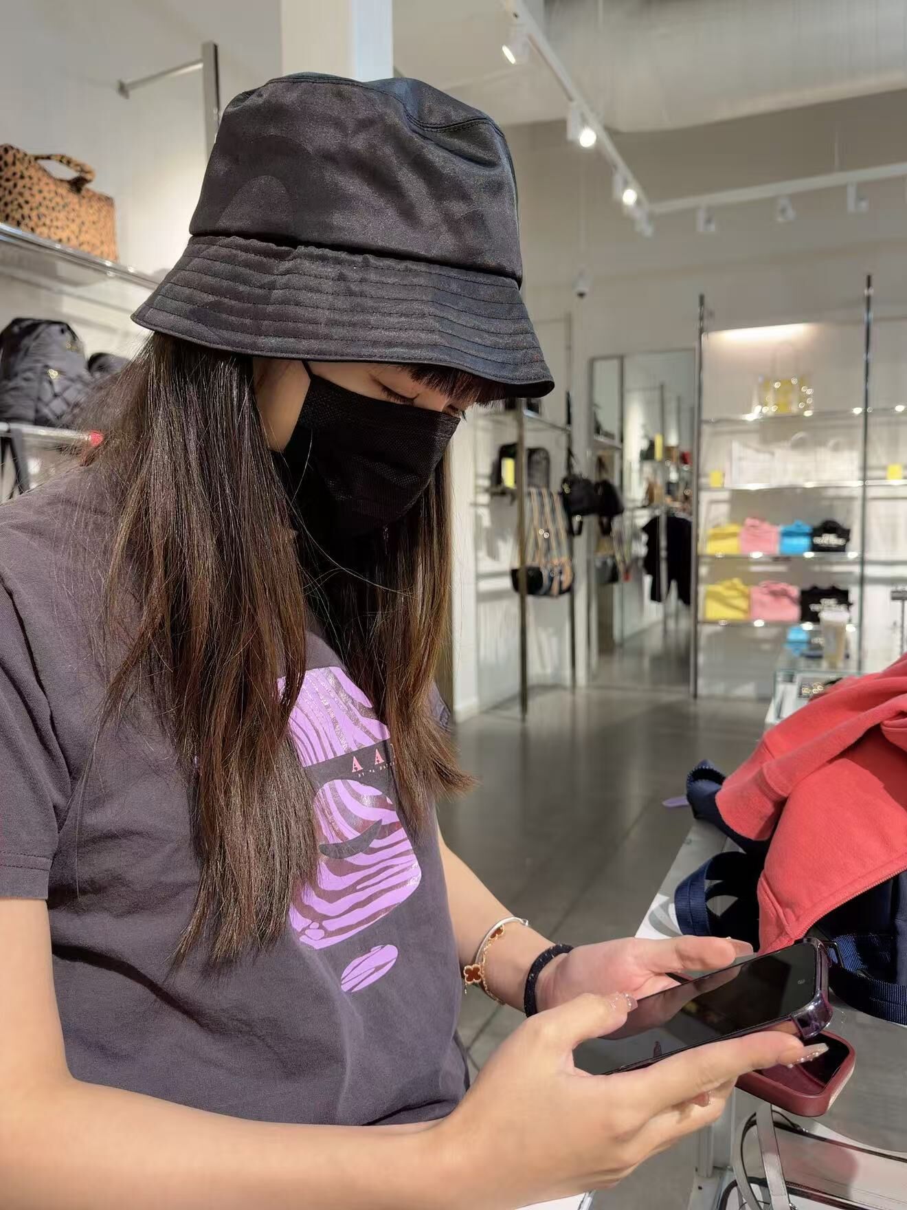 【直播】Marc Jacobs LL102247 漁夫帽 (黑色)