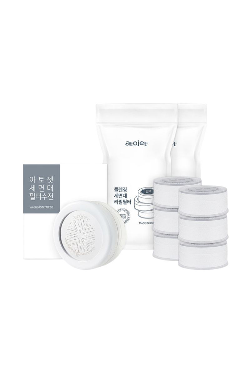 ATOJET | 浴室高階版洗臉台用蓮蓬頭+3p補充包_2包