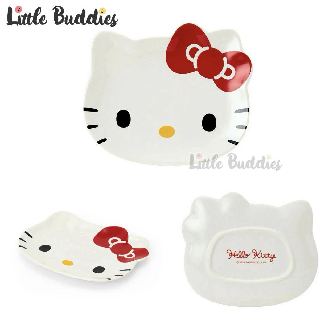 日版Sanrio 新生活系列餐具 頭形陶瓷碟