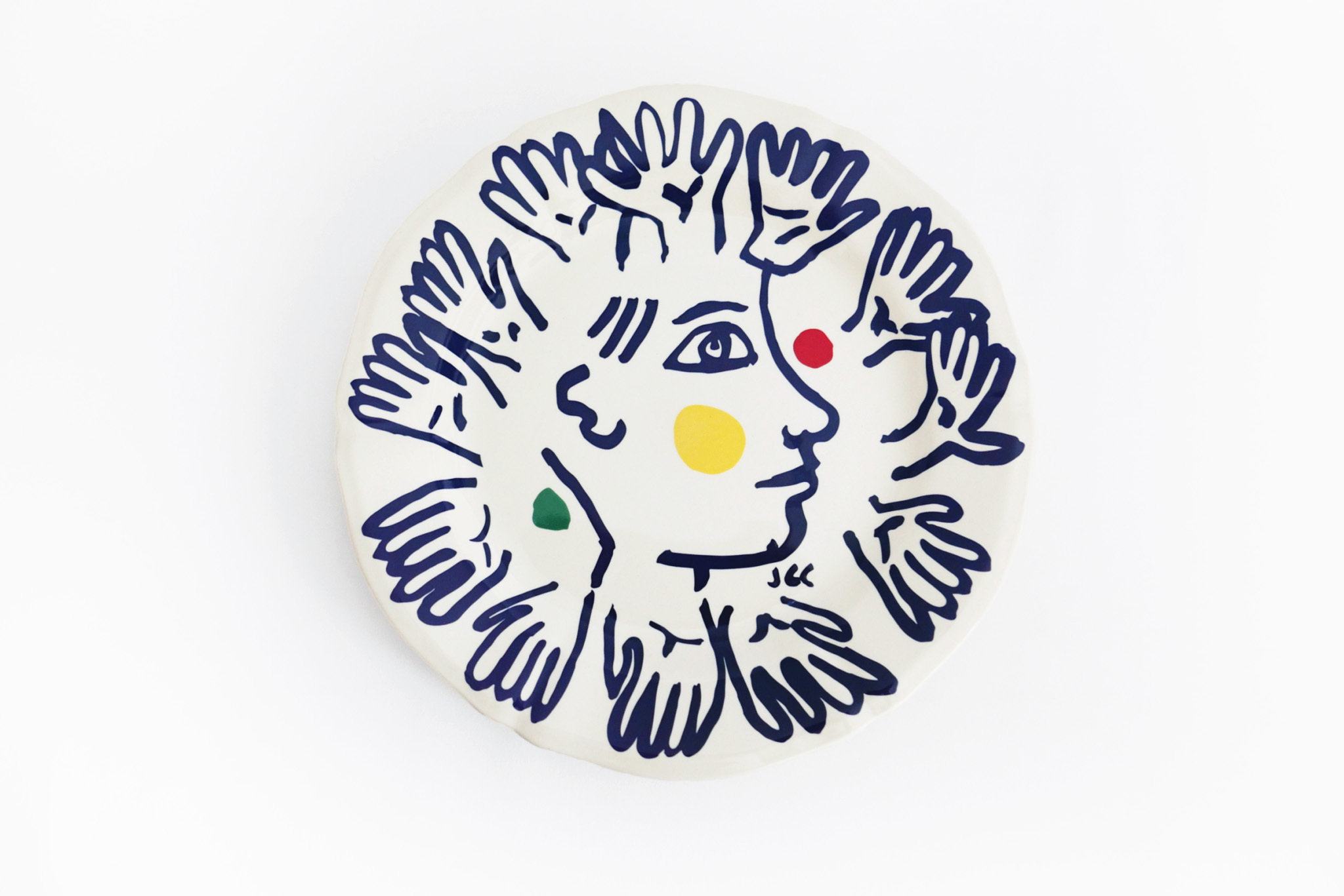 GIEN｜ L'Archipel Sentimental 系列 - 餐盤 23.2cm