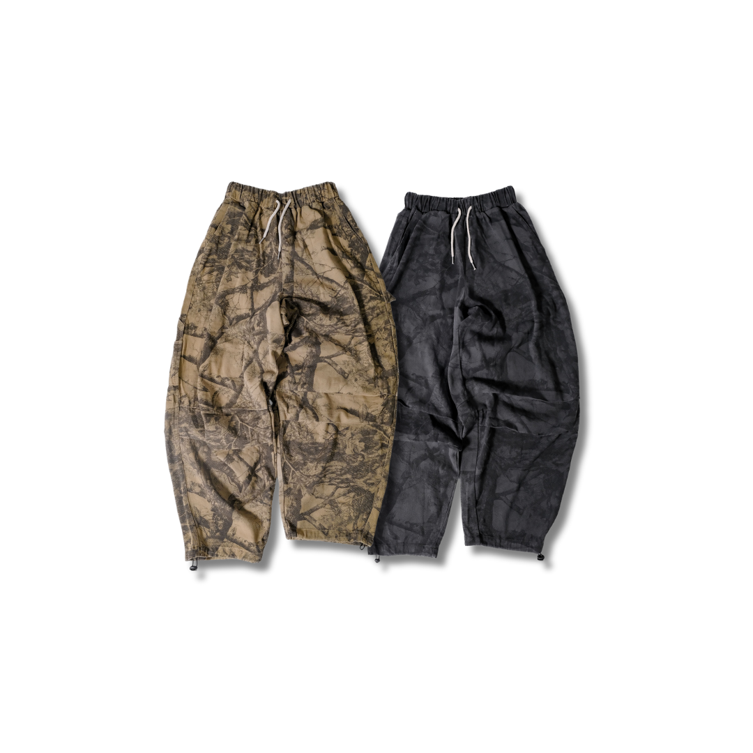 D.CLOSET 樹枝工裝長褲