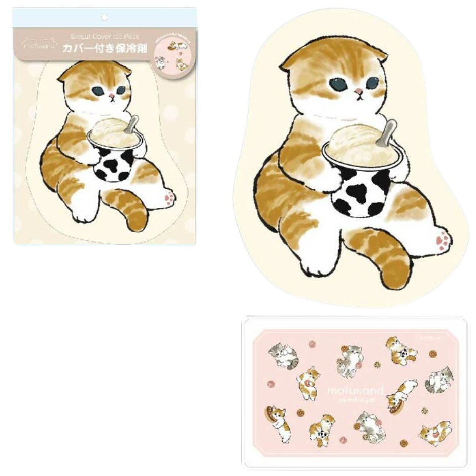 日本進口-Mofusand 貓咪雪榚冰袋 保冷劑(平行進口)