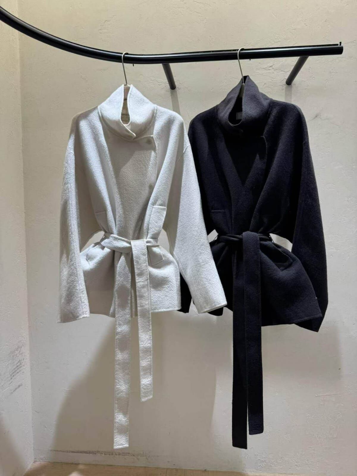 WJ5159 可綁帶高領外套