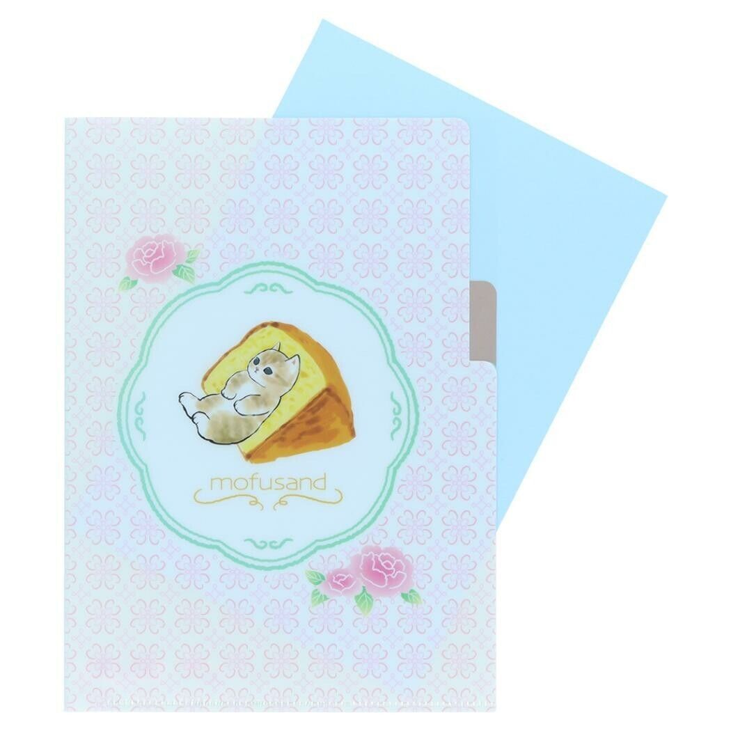 [日本製]Mofusand- 3頁索引資料夾 文件夾 A5 FILE (粉)  (平行進口)
