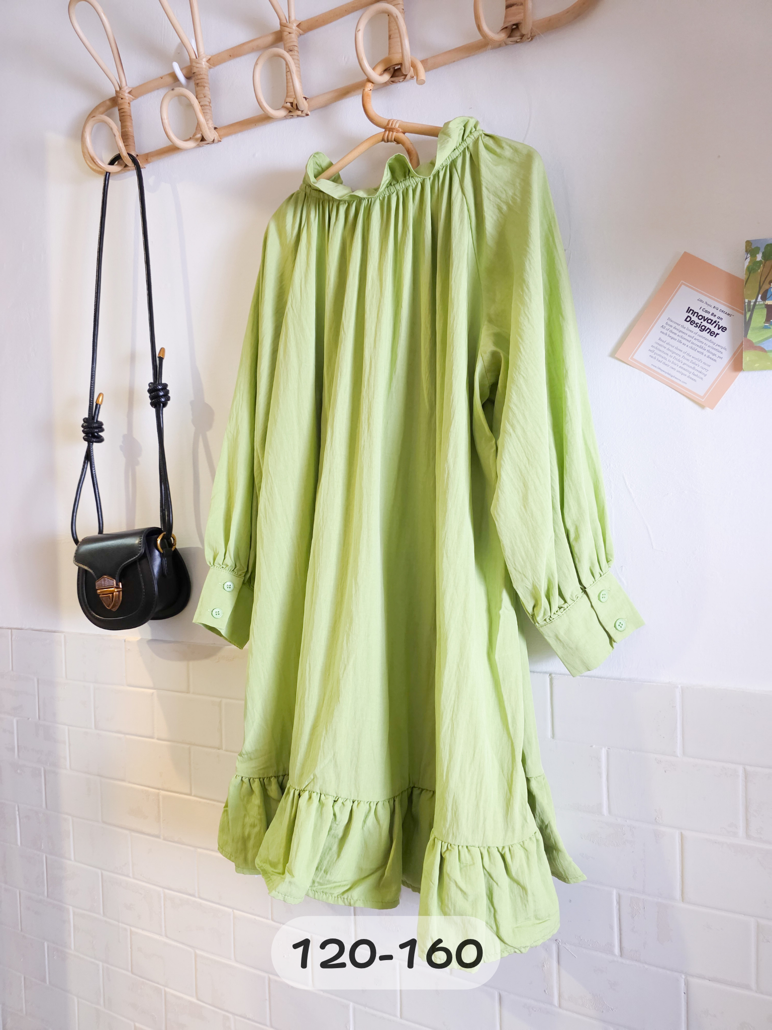 蘋果綠娃娃 連身裙(PE)