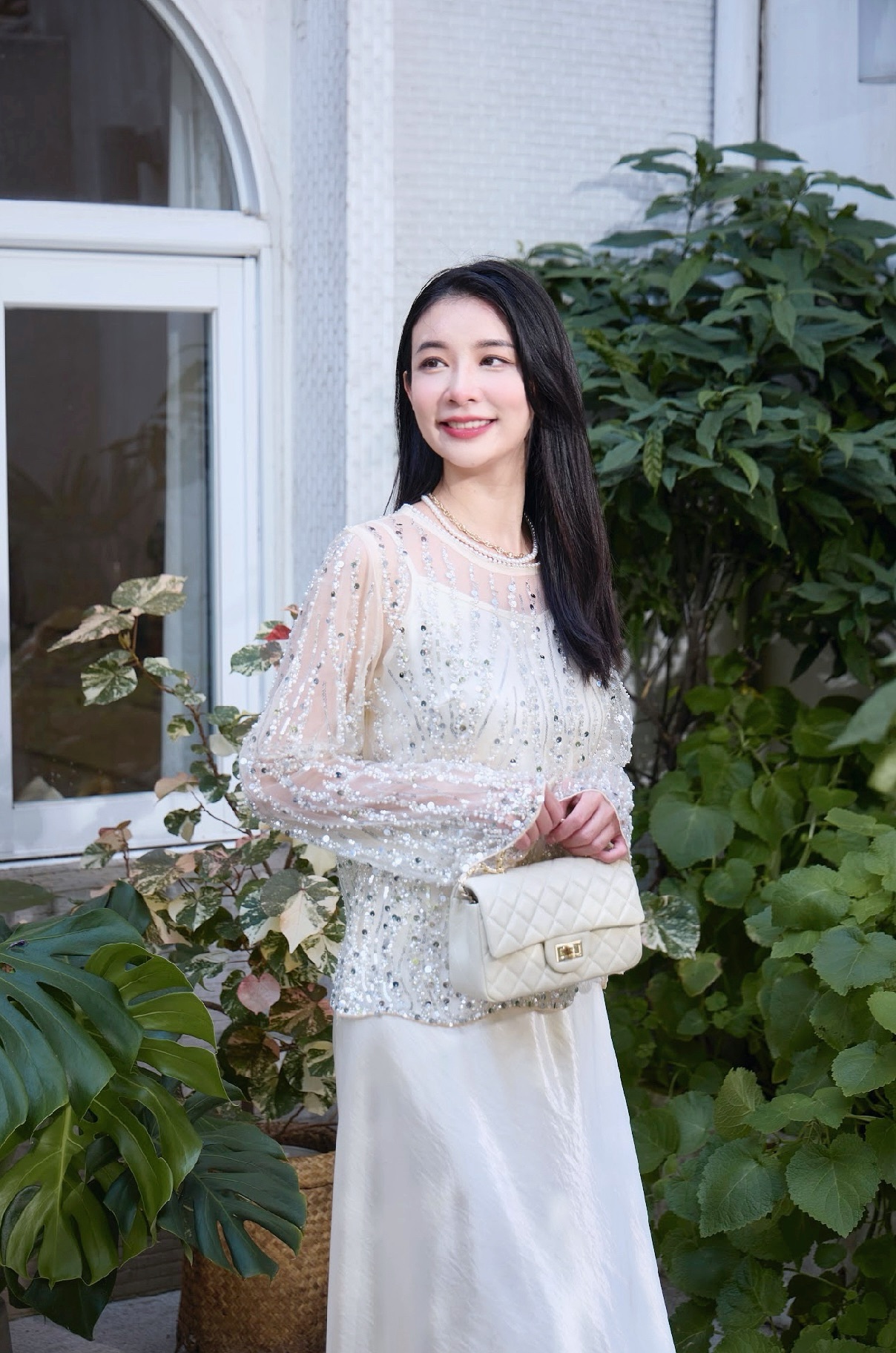 流微光上衣x英國梨小蒼蘭