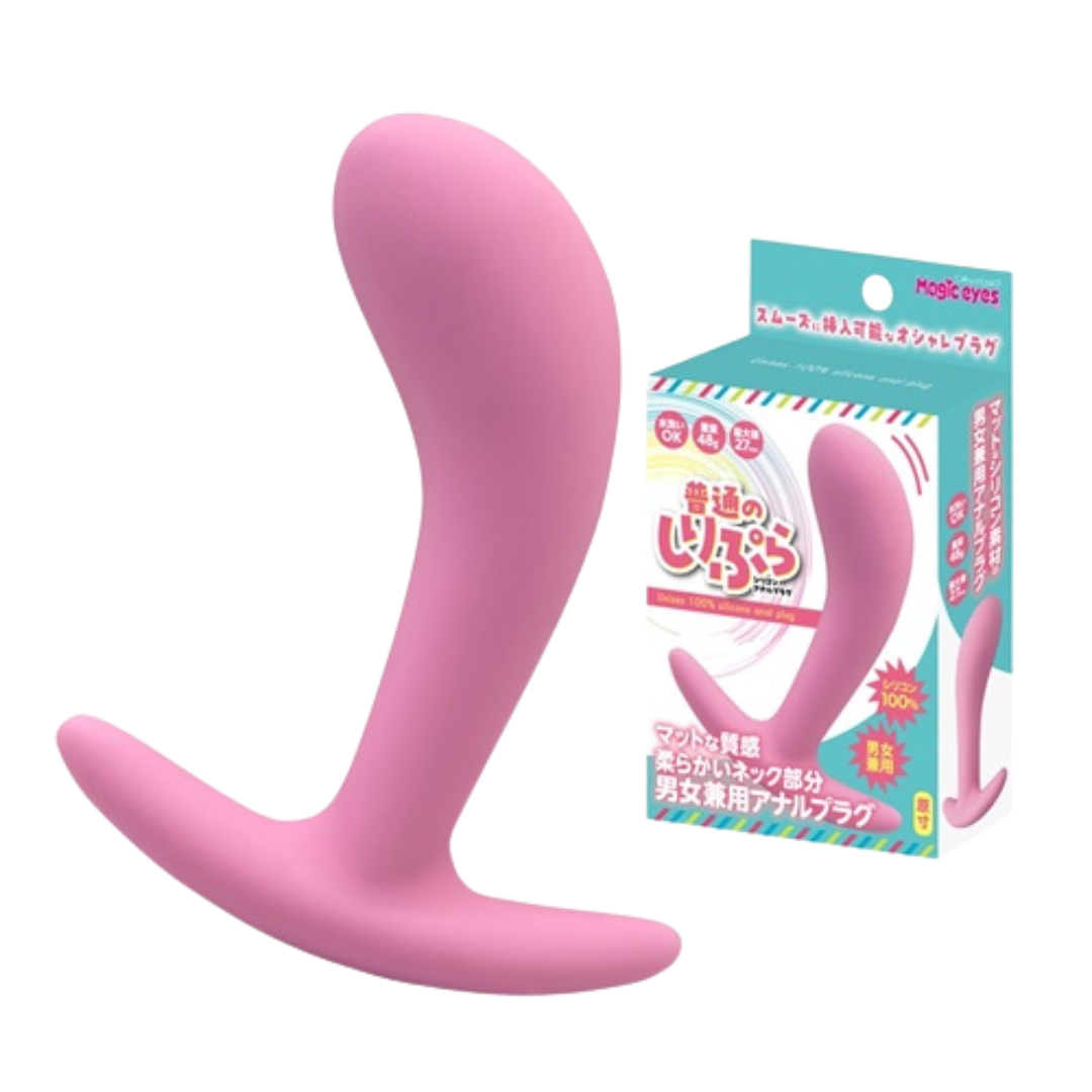 Magic Eyes - 中型矽膠肛塞 27mm (普通のしりぷら)