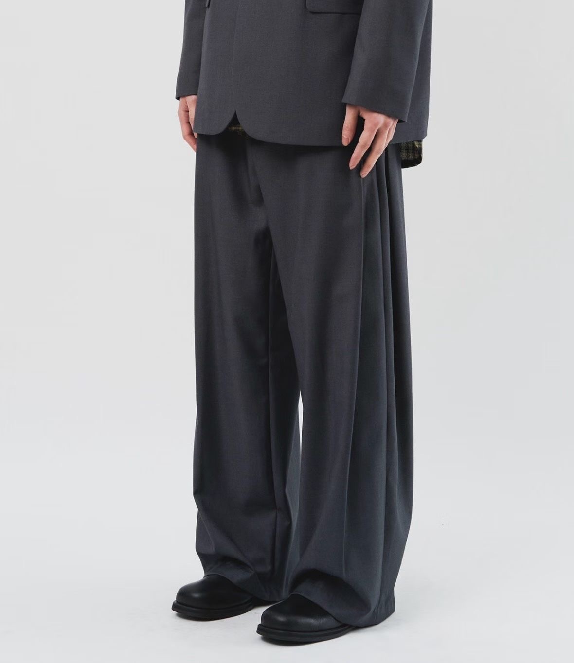 【預購】極簡風西褲 修飾比例必備